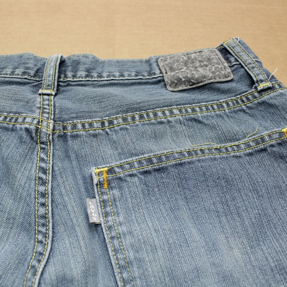 Levis Vintage Silver Tab Baggy Jeans Mens Sz 31x32 Medium Wash Loose Denim Y2K - Picture 8 of 9